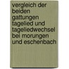Vergleich Der Beiden Gattungen Tagelied Und Tageliedwechsel Bei Morungen Und Eschenbach by Juliane Meyer