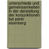 Unterschiede Und Gemeinsamkeiten in Der Darstellung Der Konjunktionen Bei Peter Eisenberg door C. Reinhard