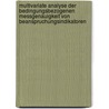 Multivariate Analyse Der Bedingungsbezogenen Messgenauigkeit Von Beanspruchungsindikatoren door Peter Nickel
