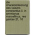 Die Charakterisierung Des Kaisers Constantius Ii. In Ammianus Marcellinus, Res Gestae 21, 16