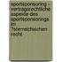 Sportsponsoring - Vertragsrechtliche Aspekte Des Sportsponsorings Im �Sterreichischen Recht