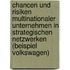 Chancen Und Risiken Multinationaler Unternehmen in Strategischen Netzwerken (Beispiel Volkswagen)