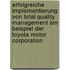 Erfolgreiche Implementierung Von Total Quality Management Am Beispiel Der Toyota Motor Corporation