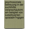 Psychosoziale Betreuung in Der Suchthilfe, Veranschaulicht Am Beispiel Von Substituierten Opiatabh�Ngigen by Sabine Leon