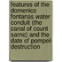 Features of the Domenico Fontanas Water Conduit (The Canal of Count Sarno) and the Date of Pompeii Destruction