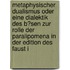 Metaphysischer Dualismus Oder Eine Dialektik Des B�Sen Zur Rolle Der Paralipomena in Der Edition Des Faust I