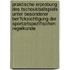 Praktische Erprobung Des Tschoukballspiels Unter Besonderer Ber�Cksichtigung Der Sportartspezifischen Regelkunde