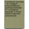 Cronobacter Testreihe - Ein Vergleich Unterschiedlicher Nachweismethoden F�R Cronobacter Sakazakii in Einem Mittelst�Ndischen Unternehmen door Steffi Gensel