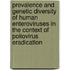 Prevalence and Genetic Diversity of Human Enteroviruses in the Context of Poliovirus Eradication