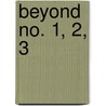 Beyond no. 1, 2, 3 by P. Gadanho