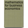 Mathematics for Business Economics door John Kleppe