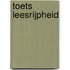Toets Leesrijpheid