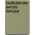 Taalkalender eerste leerjaar