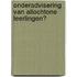 Onderadvisering van allochtone leerlingen?