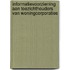 Informatievoorziening aan toezichthouders van woningcorporaties