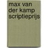 Max van der Kamp scriptieprijs