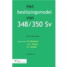 Het beslissingsmodel van 348/350 Sv door Koopman