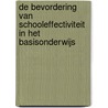 De bevordering van schooleffectiviteit in het basisonderwijs by J. Scheerens