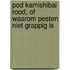 POD Kamishibai rood, of waarom pesten niet grappig is