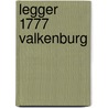 Legger 1777 Valkenburg door Jan Diederen