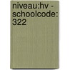 Niveau:HV - schoolcode: 322 by Unknown