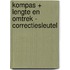 Kompas + lengte en omtrek - correctiesleutel