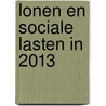 Lonen en sociale lasten in 2013 door Onbekend