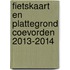Fietskaart en plattegrond Coevorden 2013-2014
