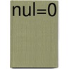 Nul=0 door T. Vissen