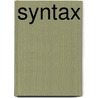 Syntax door Givon