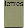 Lettres door Stephane Gioanni