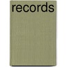 Records door Moira Butterfield