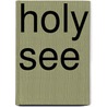 Holy See by Frederic P. Miller
