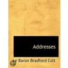 Addresses door Le Baron Bradford Colt