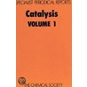 Catalysis by Chemical Society