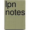 Lpn Notes door Wayne Ed. Myers