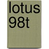 Lotus 98T door Ronald Cohn