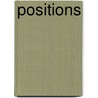 Positions door Richard Mulcaster