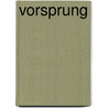 Vorsprung door Thomas A. Lovik