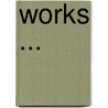 Works ... door Shakespeare William Shakespeare