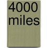 4000 Miles door Amy Herzog