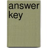 Answer Key by Maria Elena Frances