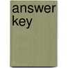 Answer Key door Maria Elena Frances