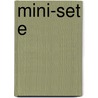 Mini-set E door Authors Various