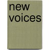New Voices door Marguerite Ogden Bigelow Wilkinson
