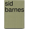 Sid Barnes by Ronald Cohn