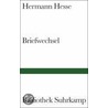 Briefwechsel by Herrmann Hesse