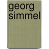 Georg Simmel door Ronald Cohn