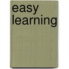 Easy Learning by Onbekend
