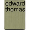 Edward Thomas by Lucy Newlyn